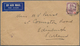 Malaiische Staaten - Johor: 1941, 28 JUN, Airmail JOHORE BAHRU To SCOTLAND "Wartime Inclusive Airmai - Johore