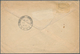 Malaiische Staaten - Kedah: 1918 (13.5.), Sheaf Of Rice 4c. Rose/grey Single Use On Cover From SUNGE - Kedah