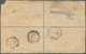 Malaiische Staaten - Kedah: 1922, Postal Stationery Registered Envelope 10c. Blue (issued 1912, H&G - Kedah