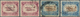 Malaiische Staaten - Kedah: 1922, Malaya-Borneo Exhibition 21c. And 50c. Two Stamps Each With Opt. I - Kedah