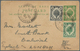 Malaiische Staaten - Kedah: Padang Serai: 1924 (20/10) 1c Stationery Card To London, Uprated With 19 - Kedah