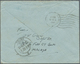 Malaiische Staaten - Kedah: 1941, 5 C Yellow And 2 X 10 C Ultramarine/sepia, Mixed Franking "On Acti - Kedah