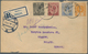 Malaiische Staaten - Malakka: 1923 Destination POLAND: Registered Cover From Malacca To Krakow, Pola - Malacca
