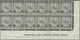 Malaiische Staaten - Negri Sembilan: 1936, 1c. Black, Marginal Block Of Twelve (folded/separated) Fr - Negri Sembilan