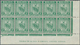 Malaiische Staaten - Negri Sembilan: 1941, 3c. Green, Marginal Block Of Ten (slight Toning) From The - Negri Sembilan