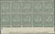 Malaiische Staaten - Pahang: 1940, 6c. Grey, Not Issued, Bottom Marginal Block Of Ten With Imprint " - Pahang