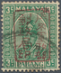 Malaiische Staaten - Pahang: Japanese Occupation, 1942, General Issues, Small Seal Ovpts: On 3 C., C - Pahang