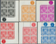 Malaiische Staaten - Pahang: 1950/1955, Definitives Sultan Sir Abu Bakar, 1c., 2c., 5c., 8c., 12c., - Pahang