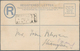 Malaiische Staaten - Penang: 1895, 10c. On 24c. Green Uprating A Registered Stationery Envelope QV 5 - Penang
