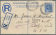 Malaiische Staaten - Penang: 1916,1919, Cover To USA Franked With Vertical Pair 4 C. KGV And 10 C. R - Penang