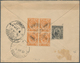 Malaiische Staaten - Penang: 1931, Postal Stationery Envelope 5c. Orange Of Straits Uprated On Back - Penang