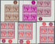 Malaiische Staaten - Penang: 1954, QEII, 4c., 5c., 10c., 25c., 30c. And 35c. (2), Seven Marginal Blo - Penang