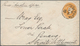 Malaiische Staaten - Perak: 1891/1895, Two Different Incoming INDIA QV Stat. Envelopes Incl. 2a.6p. - Perak