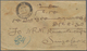 Delcampe - Malaiische Staaten - Perak: 1911/1921, TAIPING: Four Covers And Two Picture Postcards Bearing A Nice - Perak