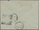 Malaiische Staaten - Perak: 1911 (1.12.), Tiger 4c. Grey/scarlet Single Use On Cover From GULA To Lo - Perak