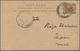 Malaiische Staaten - Perak: 1920/1924, PAPAN: Federated Malay States Stat. Postcard Tiger 2c. Brown - Perak