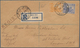 Malaiische Staaten - Perak: 1925 (30.6.), Registered Cover Bearing FMS Tiger Stamps 12c. Blue And 6c - Perak