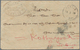 Malaiische Staaten - Perlis: 1920 Cover From PERLIS To India Franked On The Reverse By Kedah 4c. Red - Perlis