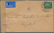 Malaiische Staaten - Selangor: 1932/1941, Small Lot Of Two Airmails With 50c Mosque, One To Bangkok, - Selangor