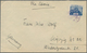 Mandschuko (Manchuko): 1937, 4 F. (pair) And 10 F. Tied "Harbin 4.3.18" To Air Mail Cover To Dairen - 1932-45 Mandchourie (Mandchoukouo)