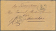 Niederländisch-Indien: 1864, Stamp-less Envelope (with Letter In Arabic) Addressed To India Cancelle - Indes Néerlandaises