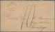 Niederländisch-Indien: 1868, Red "BATAVIA 8/10 1868" On Cover To Surabaya W. 12/10 Backstamp, Cash F - Niederländisch-Indien