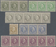 Delcampe - Niederländisch-Indien: 1870-1902: Group Of 39 Stamps, Mostly As Multiples, With 1870 1c., 5c. And 20 - Niederländisch-Indien