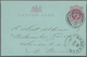 Nordborneo: 1905, Incoming GB Letter Card KEVII 1d. Red "LONDON SP 5 05" To Sandakan With Arrival Ma - Bornéo Du Nord (...-1963)
