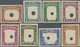 Nordborneo: 1939, Pictorial And Coat Of Arms Definitives Set Of 14 (no 8c.) In Imperf. PLATE PROOFS - Nordborneo (...-1963)