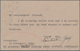 Palästina: 1944, Stationery Card 8 M. Uprated 5 M. "JERUSALEM 11 NO 44" Addressed To Greek Island Of - Palästina