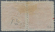 Portugiesisch-Indien: 1871, 20 R. Type II Vermilion Type, Thick Paper, A Horizontal Pair, Unused Mou - Inde Portugaise