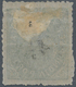 Portugiesisch-Indien: 1881/88, Local Surcharge, Type IIB 4 1/2 R. On 100 R. Green, The Basic Stamp D - Inde Portugaise