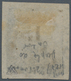Portugiesisch-Indien: 1883, Local Currency Type IIID, 1 1/2 R. On Black, Double Impression Of Value, - Portugiesisch-Indien