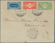 Saudi-Arabien - Hedschas: 1916, 1/2 Pia-1Pia Cpl. Set Tied "DJEDDAH 31.II.16" To Cover To Alexandria - Arabie Saoudite