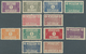 Saudi-Arabien - Nedschd: 1925, Ornaments Sets, Unused Mounted Mint First Mount LH (SG 254/66, Scott - Arabie Saoudite