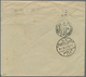 Saudi-Arabien - Nedschd: 1927, 1 1/2 G. Greyish Blue Tied Violet "DJEDDA 19 2 27" To Cover To Nuremb - Arabie Saoudite