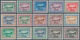 Saudi-Arabien: 1960, Airmails Complete Set Of 15 Values, Mint Never Hinged, Michel Catalogue Value 2 - Arabie Saoudite
