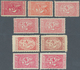 Saudi-Arabien - Zwangszuschlagsmarken: 1937/56, Charity Tax 1/2 G. In Various Shades Of Red, Sc.4a L - Arabie Saoudite