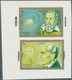 Schardscha / Sharjah: 1972, Scientists Galilei 1r. And Edison 3r. Printed Together In Sheet Form In - Schardscha