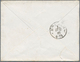 Singapur: 1881 Cover From Singapore To Bremen, Germany 'via Naples' Franked By 1867 8c. Orange With - Singapur (...-1959)