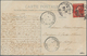 Singapur: 1908, "SINGAPORE TO HONG KONG C 1 FE 08", Marine Sorter On Ppc From France "TOUL 10-1-08" - Singapour (...-1959)