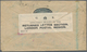 Singapur: 1939, Crash Mail Envelope With Twolined "SALVAGED MAIL/EX CENTURION". Mail Left Malaya In - Singapur (...-1959)