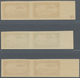 Syrien: 1931/1933, Airmails, 0.50pi. To 100pi., Complete Set Of Eleven Values, IMPERFORATE Left Marg - Syrie