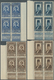 Delcampe - Syrien: 1934, 10th Anniversary Of Republic, 0.10pi. To 100pi., Complete Set Of 29 Values As Marginal - Syrie