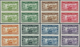 Syrien: 1937, EXPO PARIS Complete Set Of 8 Values Imperf Pairs, Mint Never Hinged In Very Good Quali - Syrie