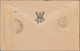 Thailand: 1925-27 Two 'On Post & Telegraph Service' Official Mourning Envelopes From Bangkok To Bern - Thaïlande