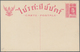 Thailand - Ganzsachen: 1913 Postal Stationery Cards 5s. Brown, 6s. Deep Rose And Double Card 6+6s. D - Thaïlande