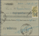 Vietnam-Nord (1945-1975): 1945/46, Fiscals/timbre Fiscal With VIET-NAM Ovpt. On Receipts: 2 C., 8 C. - Vietnam