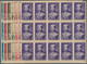 Vietnam-Süd (1951-1975): 1954, Prince Bao Long Complete Set Of Seven 40c. To 100p. In Blocks/15, Min - Vietnam