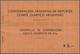 Thematik: Olympische Spiele / Olympic Games: 1936: Argentinien Orginalheft "Confederacion Argentina - Sonstige & Ohne Zuordnung